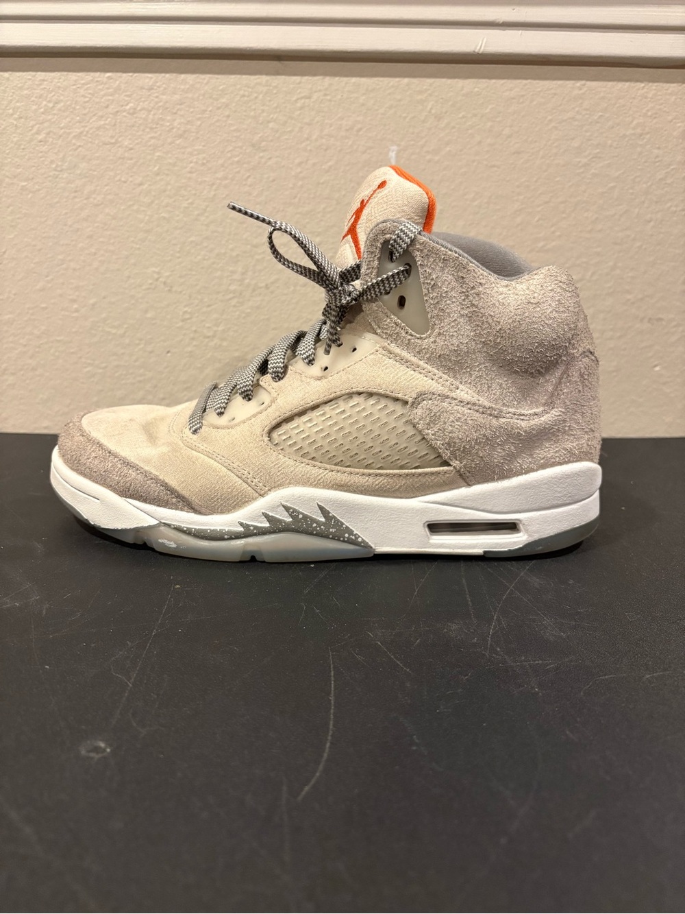 Air Jordan 5 Retro SE Craft Light Orewood Brown FD9222-180 Size 9 Men No Insoles - Picture 6 of 10